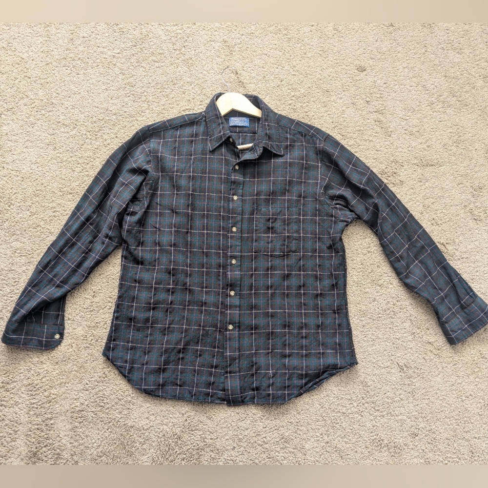 VTG Pendleton Wool Shirt, USA made, size XL